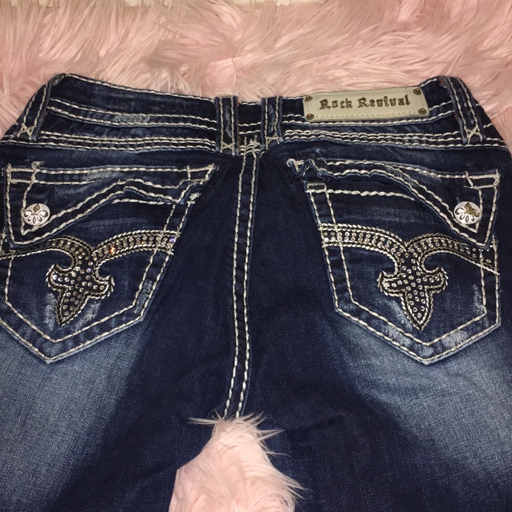 Rock revival capris